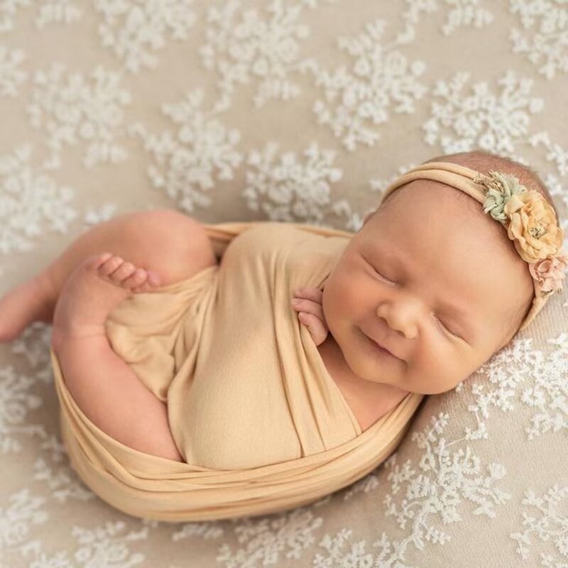 新生児写真アクセサリー,レースの背景,フォトデコレーションメッシュ,背景毛布