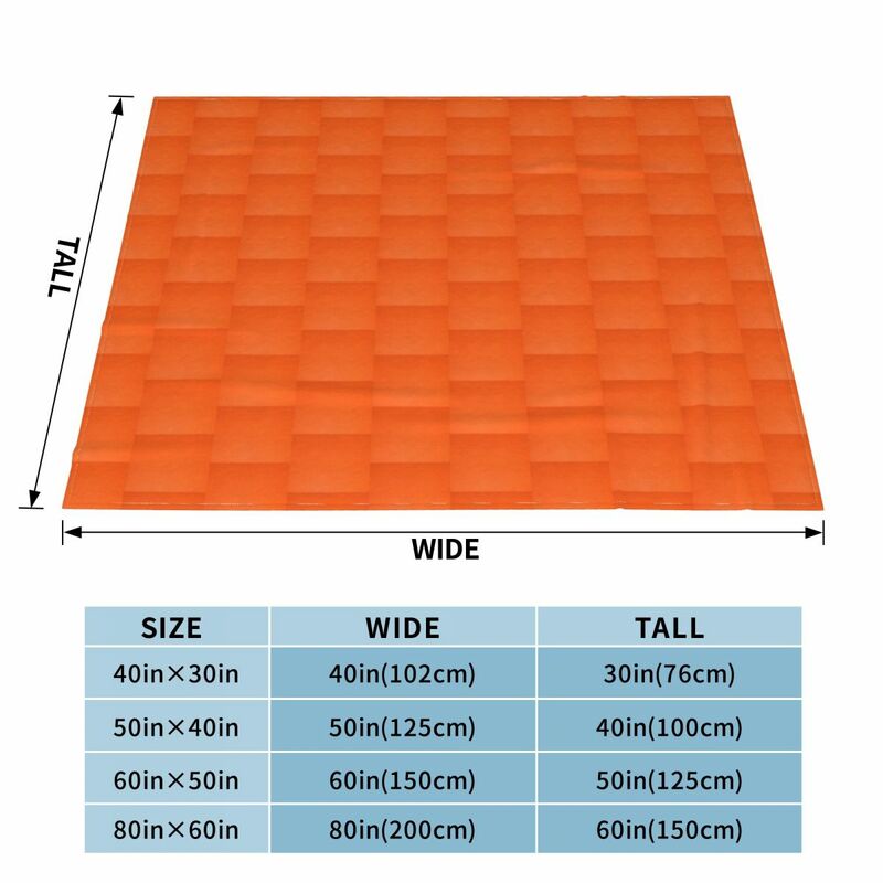 Orange Decke Sommer Bettwäsche Decken Decke Sofa dünne Decken