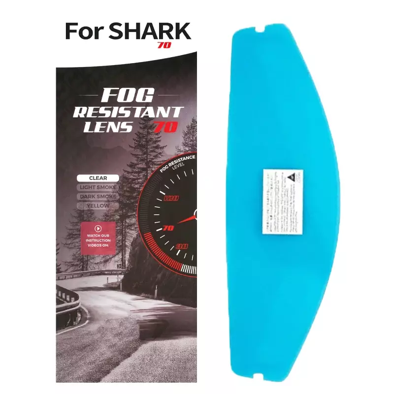 Motorcycle Helmet Visor Film Anti Fog for Shark Spartan Carbon/Spartan/Skwal 2/D-Skwal 2 Lens Anti Fog Film Helmet Accessories