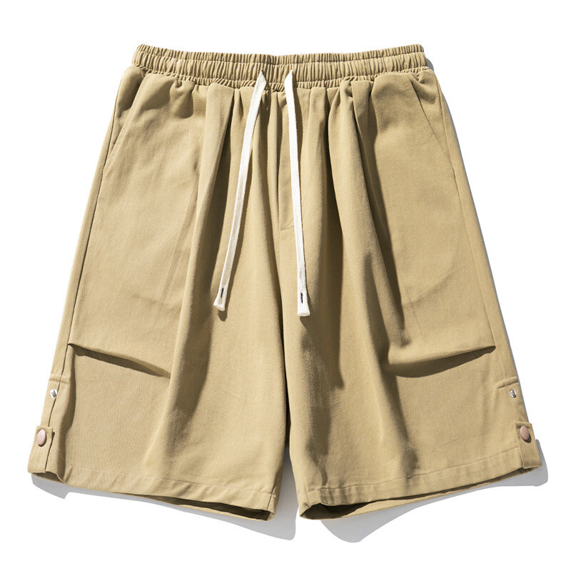 Fesseln Marke im Freien lässige Shorts für Mann Vintage 100% Sommer neue Baumwolle Herren Shorts einfarbige Tourismus männliche Kleidung