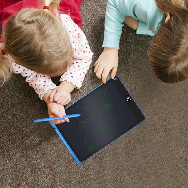 Kids Doodle Board 8.5 pollici Scribbler Board tamponi da disegno elettronici giocattoli educativi per pittura giochi di attività di viaggio portatili per
