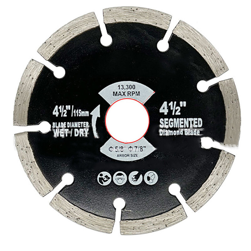 115mm Diamond Saw Blade Cutting Disc For Angle Grinder Marble Granite Porcelain Tile Ceramic Cutting Tool Saw Blade Power Tool