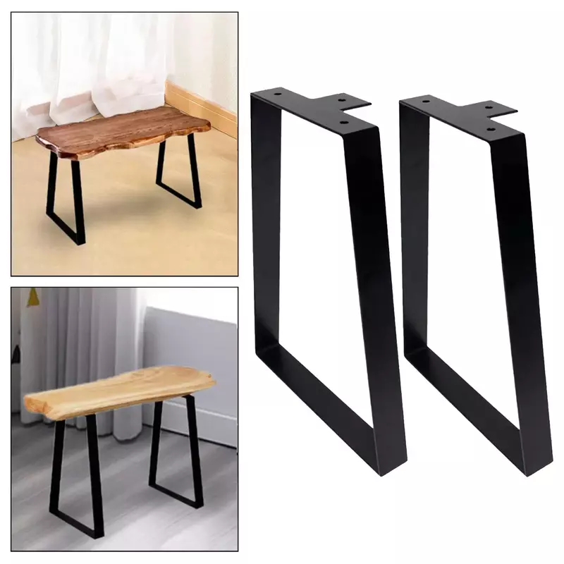 2 металлические ножки для стола, мебельные ножки, железные ножки для стола, сверхмощные промышленные Сменные ножки «сделай сам» для ночного стола, обеденный стол