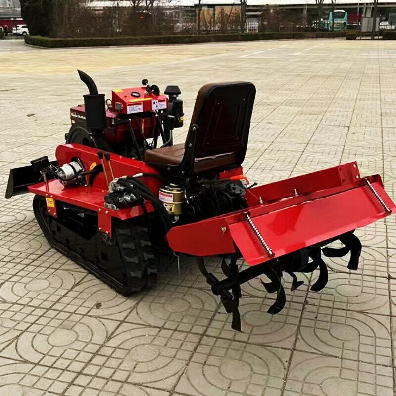 25 HP  35HP 45HP 40HP cultivator rotary tiller agricultural mini crawler greenhouse rotary tiller cultivator