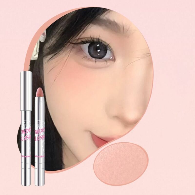 Waterproof Eyeshadow Stick High Quality Matte Multifunctional Eye Shadow Pen Natural Long-lasting Blush Stick Women