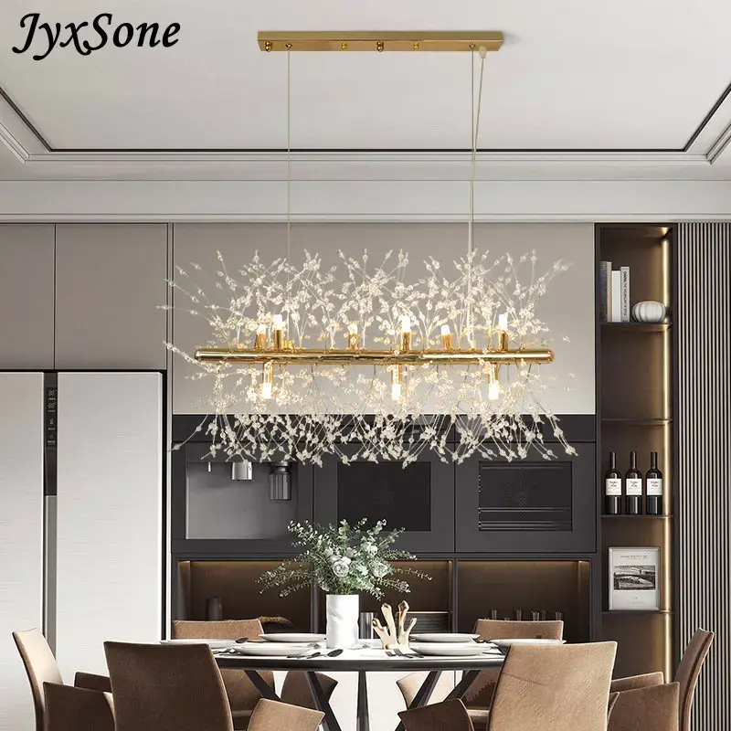 Lustre de teto dandelion led luzes pingente para sala estar quarto cozinha sala de jantar decoração para casa lâmpadas interiores