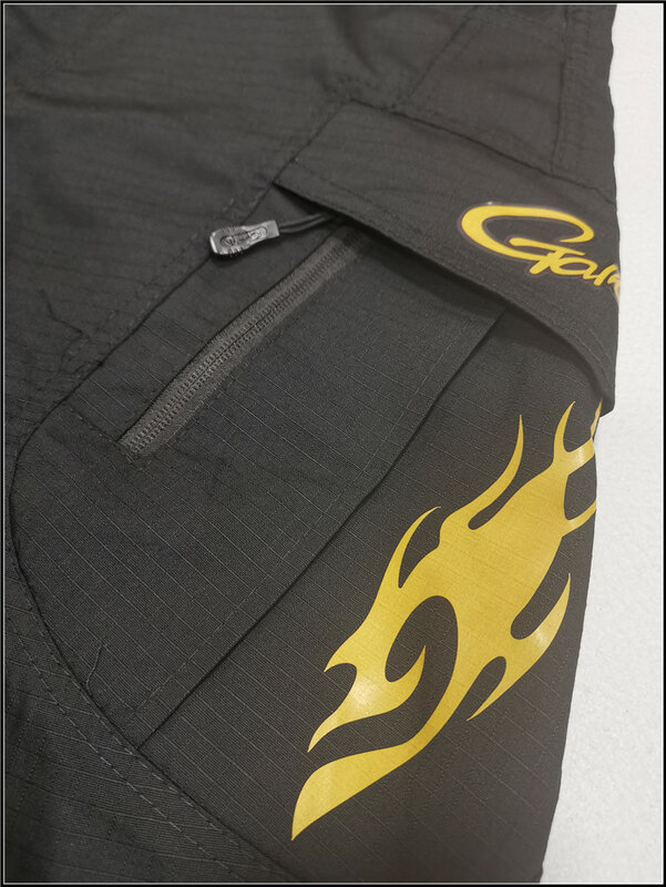 Gamakatsu Fishing Pants Men Summer Outdoor Thin Wear Resistant Sun Protection Breathable Sports Long Pants Adjustable Belt 2023
