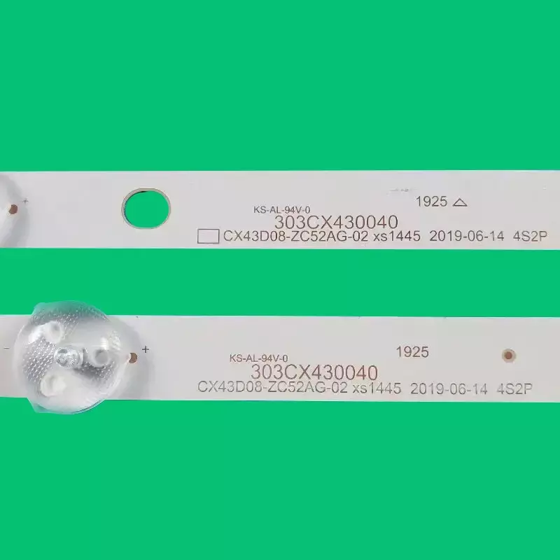 Bande de rétroéclairage LED Pour CX43D08-ZC52AG-02 4S2P MS-L3300 V2