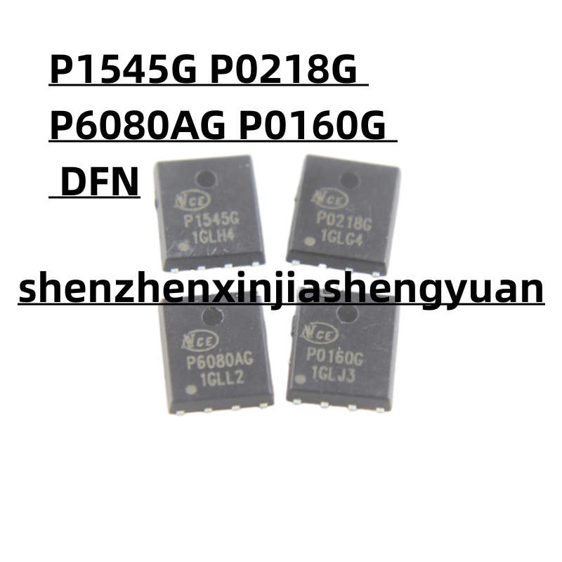 DFN original novo, P1545G, P0218G, P6080AG, P0160G, 5 PCes pelo lote