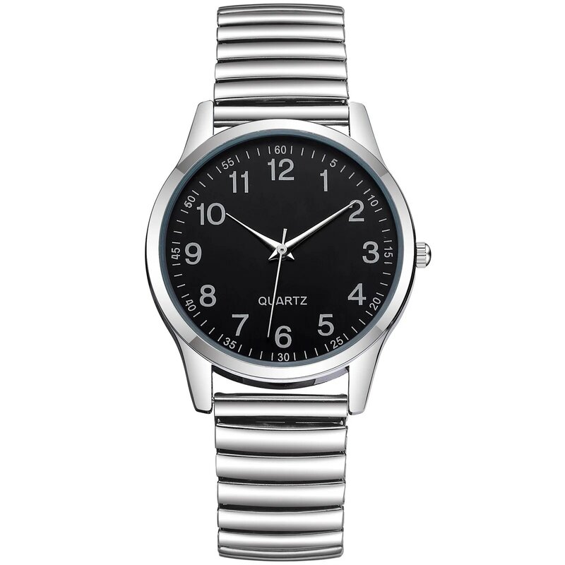Damski minimalistyczny zegarek kwarcowy unisex modny pasek ze stali nierdzewnej wszechstronny dla par wykwintny Relogio Feminino