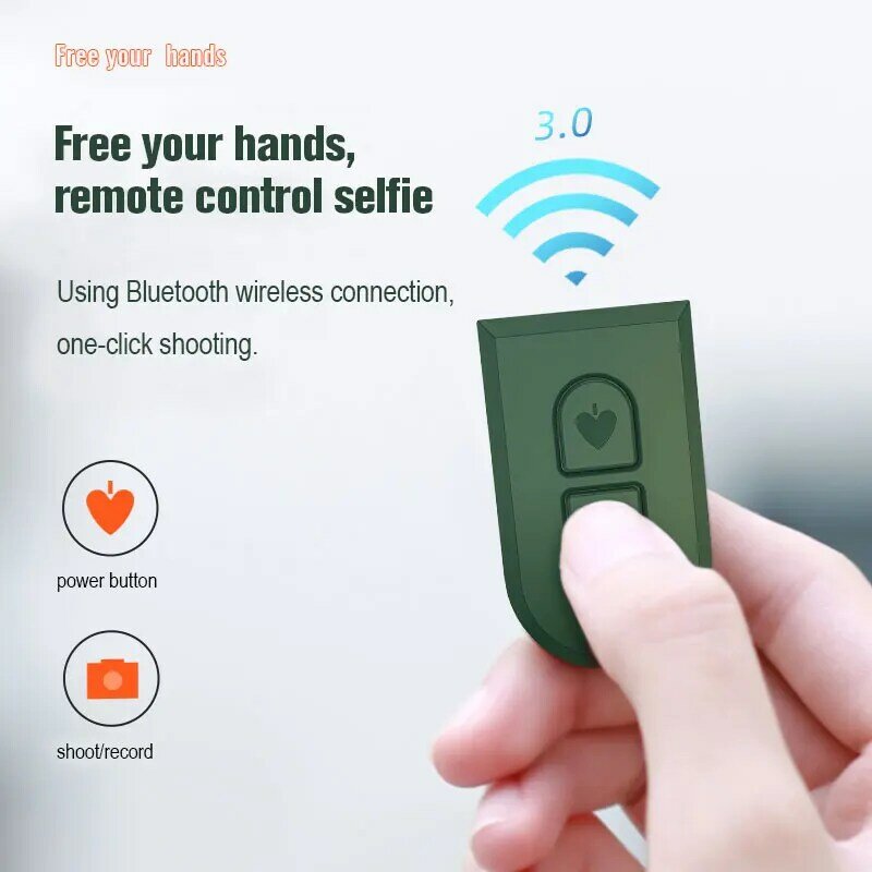 Palo de Selfie telescópico inalámbrico, trípode plegable Bluetooth para foto en vivo con luz de relleno, obturador de Control remoto para IOS y Android