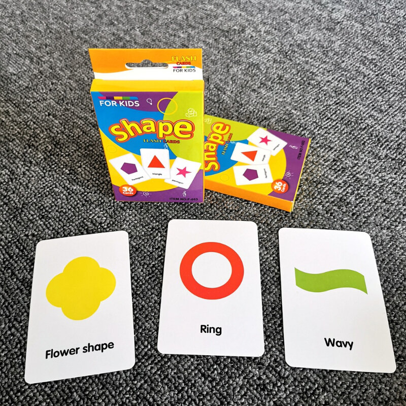 Bayi dan balita pencerahan pendidikan awal bahasa Inggris kosa kartu kognitif warna visual kartu flash alat bantu mengajar hewan
