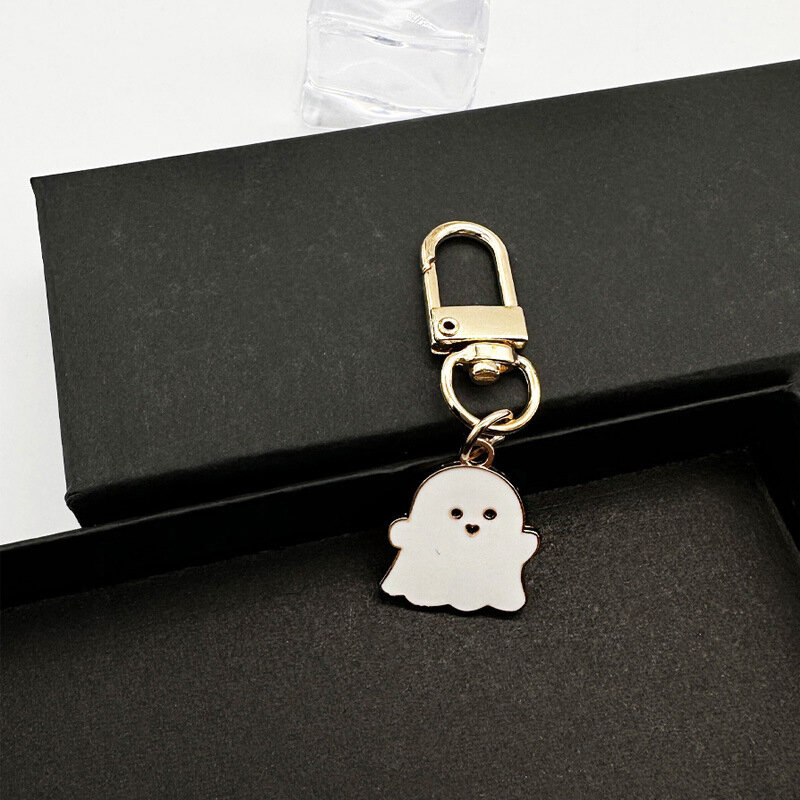 Devil And Ghost Keychains For Couples Earphone Protective Covers Student Pendants School Bag Hanging Accessories