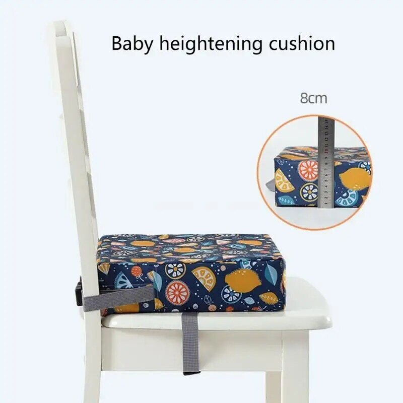 Przenośne krzesełko podwyższające dla małych dzieci jedzących łatwą czyszczeniu poduszkę podwyższającą do siedziska
