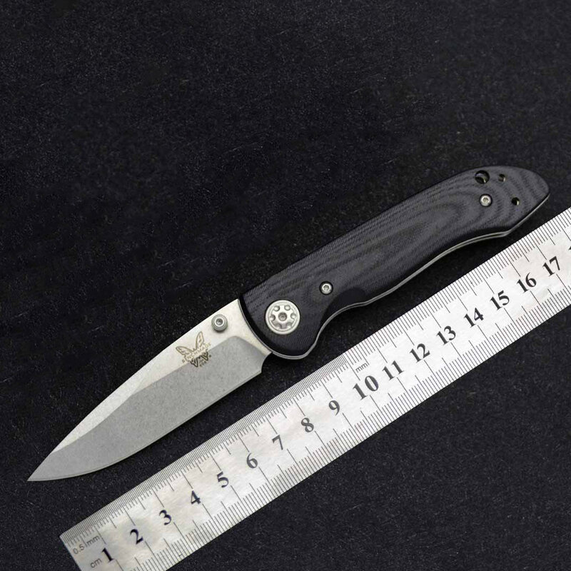 Складной нож BENCHMADE 698, Ручка G10, портативные карманные ножи для кемпинга, инструменты для самообороны для повседневного использования
