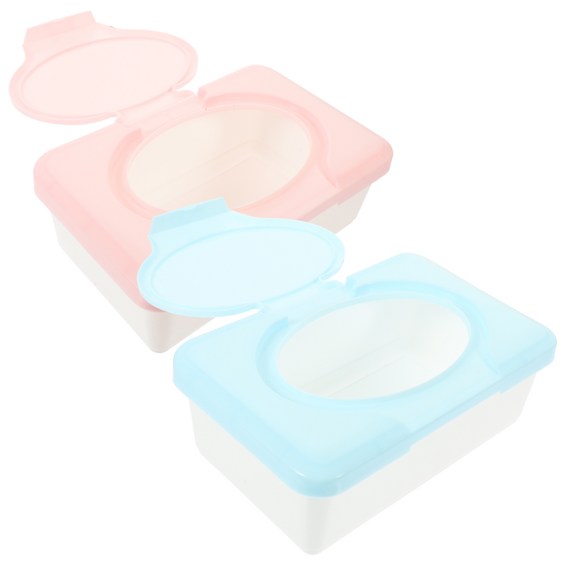 Fomiyes Wipes Box Babywipe Rags Travel Wipes Holder Refillable Baby Wipes Bathroom Wipe Case Bracket