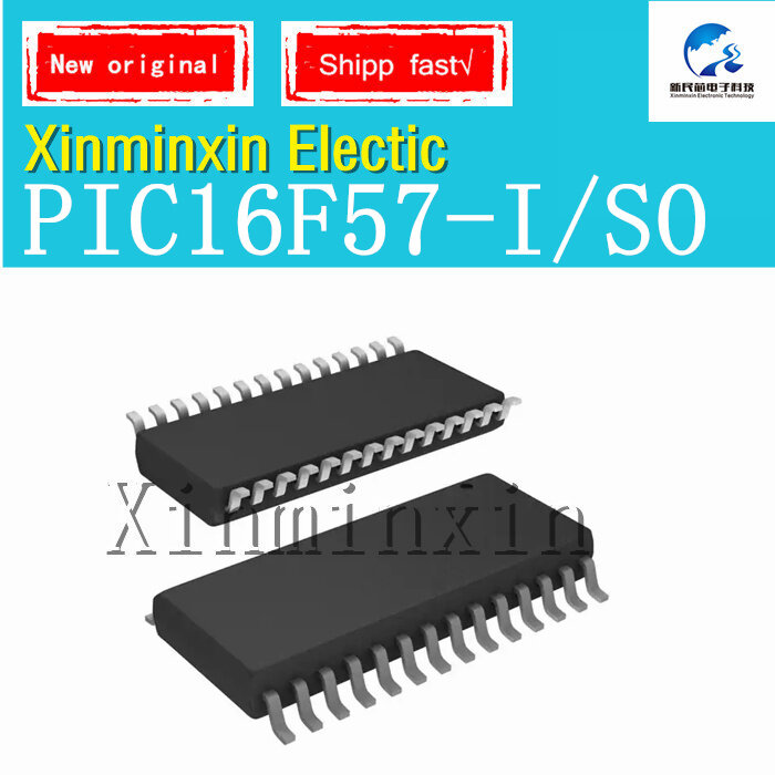 PIC16F57-I/SO SOP28 IC 칩, 정품, 1PCs/로트, 신제품