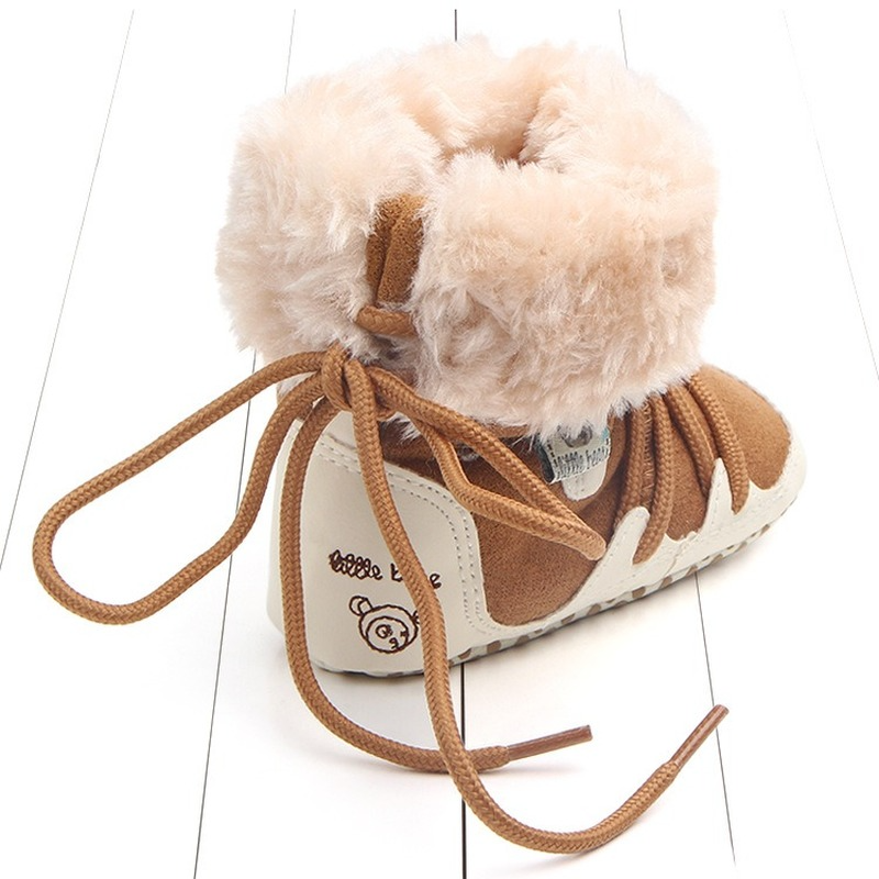 Zimowe miękkie skórzane ciepłe długie pluszowe buty dla dzieci śnieg dla chłopca dziewczyna moda zimowe buty dla dzieci antypoślizgowe maluch chłopcy dziewczęta botki