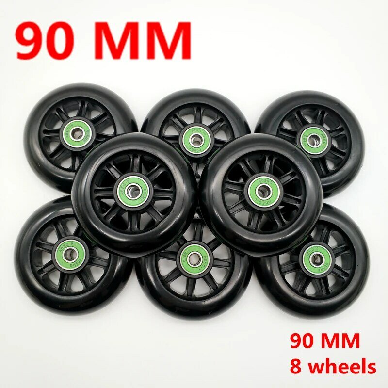 free shipping speed wheel 90 mm 8 pieces / lot 90x24 mm 85a