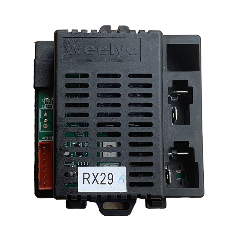 Rx29 12v weelye 2.4g bluetooth controle remoto e acessórios receptor para crianças passeio alimentado em peças de reposição do carro