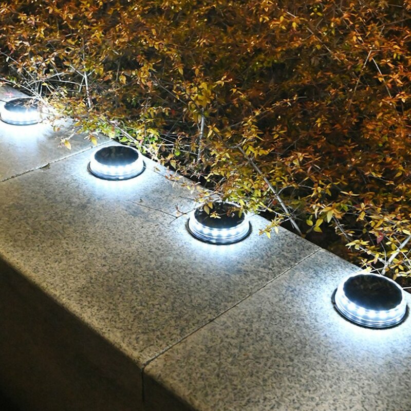 Luce solare sotterranea a Led nuova luce solare sotterranea parco esterno illuminazione automatica atmosfera di cremazione