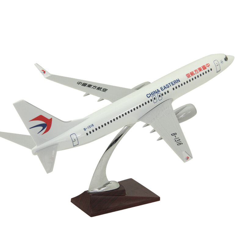 Eastern Airlines-avión de pasajeros de resina de aviación Civil, B737-800, escala 1:160, juguete de colección, exhibición de simulación, regalo