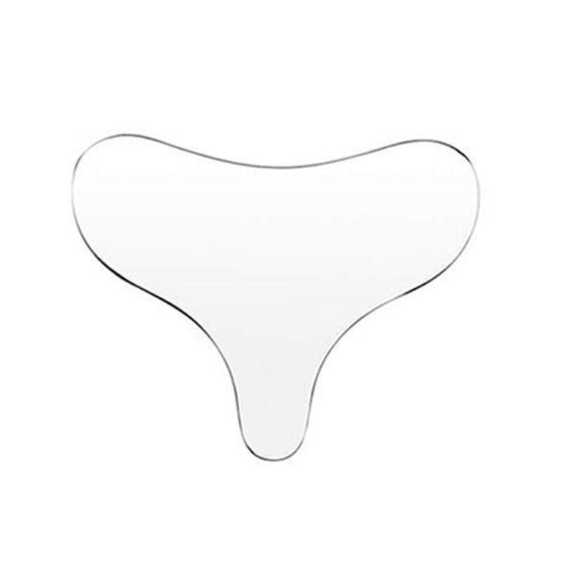 Reusable T Anti Wrinkle Chest Pad Silicone Transparent Removal Patch Face Skin Care Anti Aging Breast Lifting Chest Patch Flesh