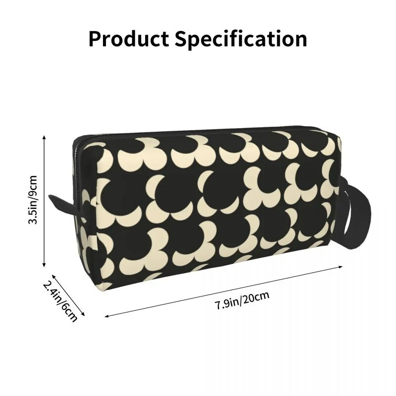 Cute Eclipse Pattern Travel Toiletry Bag Women Orla Kiely Makeup Cosmetic Bag Beauty Storage Bags Dopp Kit Case Box Gifts