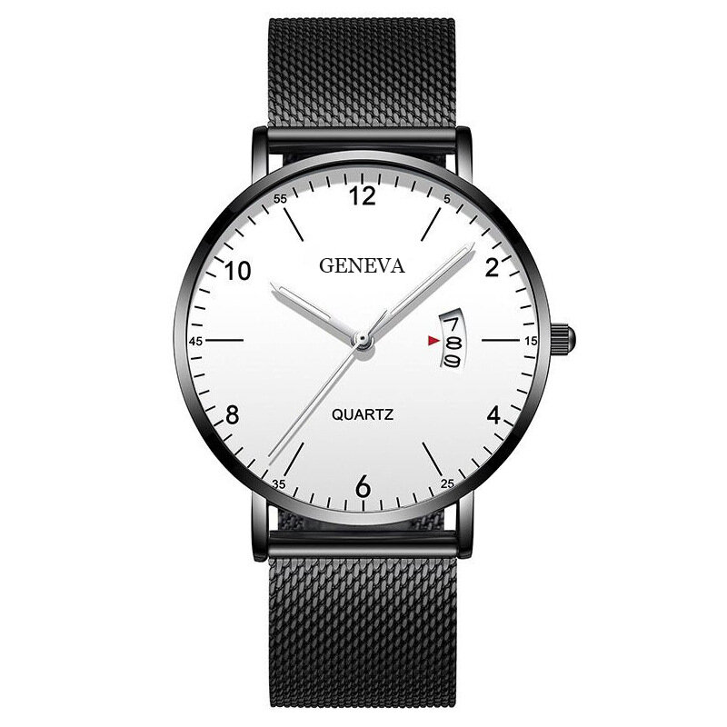 Мужские часы 2024, роскошные мужские кварцевые часы известного бренда из нержавеющей стали, мужские наручные часы