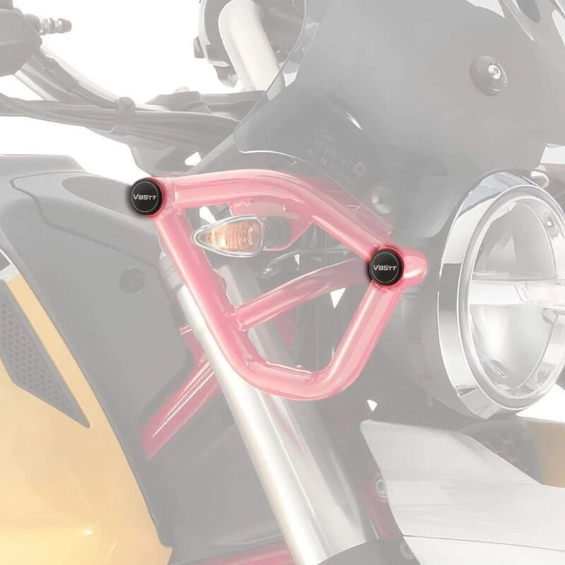 Capuchons d'extrémité de cadre de moto, couvercle de trou de cadre, bouchons décoratifs pour Moto Guzzi, V85TT, V85, TT, 2019, 2020, 2021, 2022-, accessoires