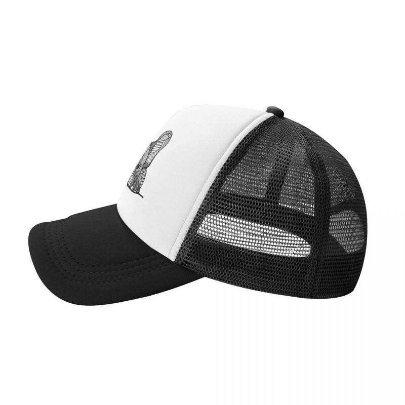 Sombrero de camionero de Bulldog Francés para hombres y mujeres, gorra de béisbol ajustable personalizada para adultos, Hip Hop