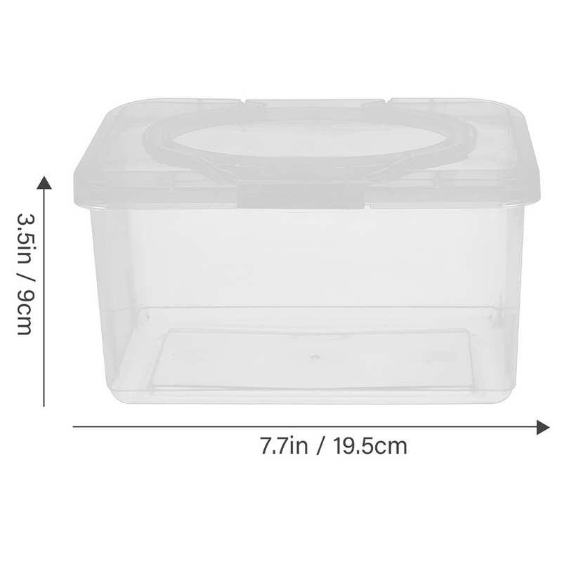 Diapers Box Dispenser Refillable Holder Case for Diaper Bag Weighted Container Bathroom Face Masks