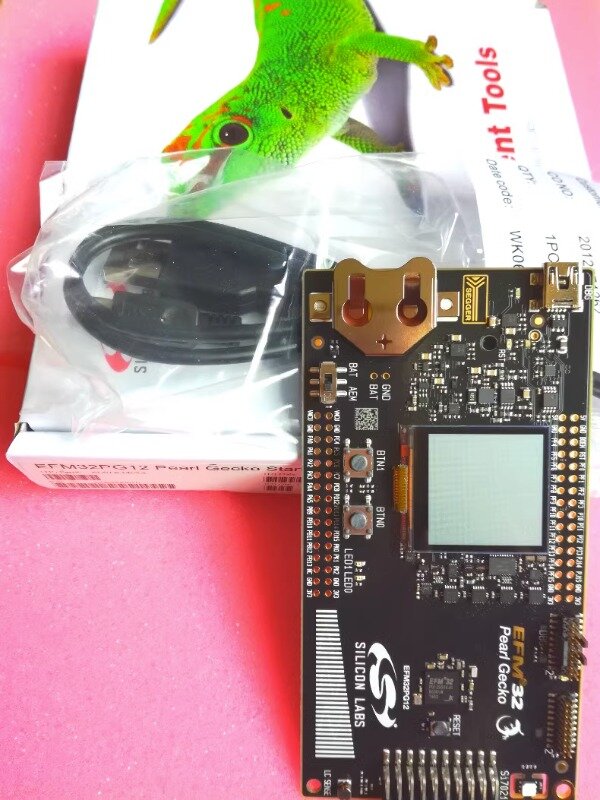 Placa de desarrollo de arranque SLSTK3402A de silicona EFM32 Pearl Gecko PG12, fuera del estante