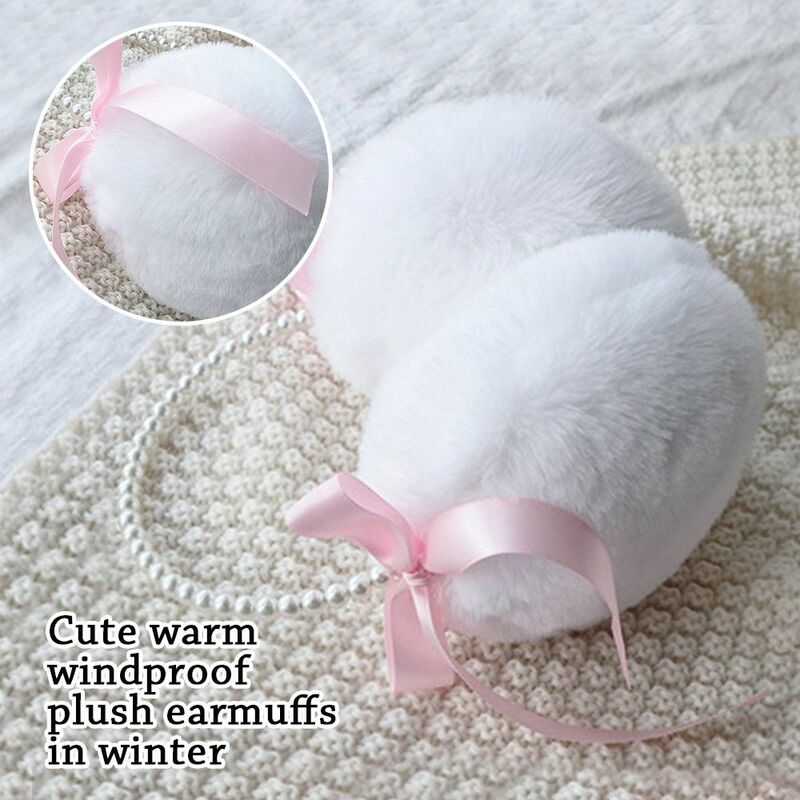 Cute Cosy Fluffy Soft Ear Warmer Ear Cover Earflaps Plush Earmuffs