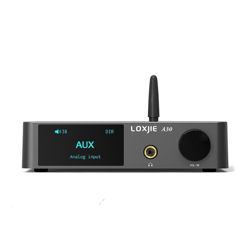 A30 Desktop Stereo Amplificador de Áudio, Suporte Amp Headphone, APTX, Bluetooth 5.0, ESS, Chip DAC, Controle Remoto, Novo