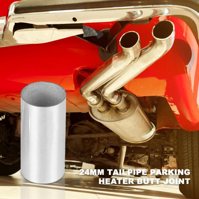 Tubo de Escape para Parking Heater Butt, Matched Chimney, Conector de Tubo, Sturdy Joint, Home Acessórios, 24mm