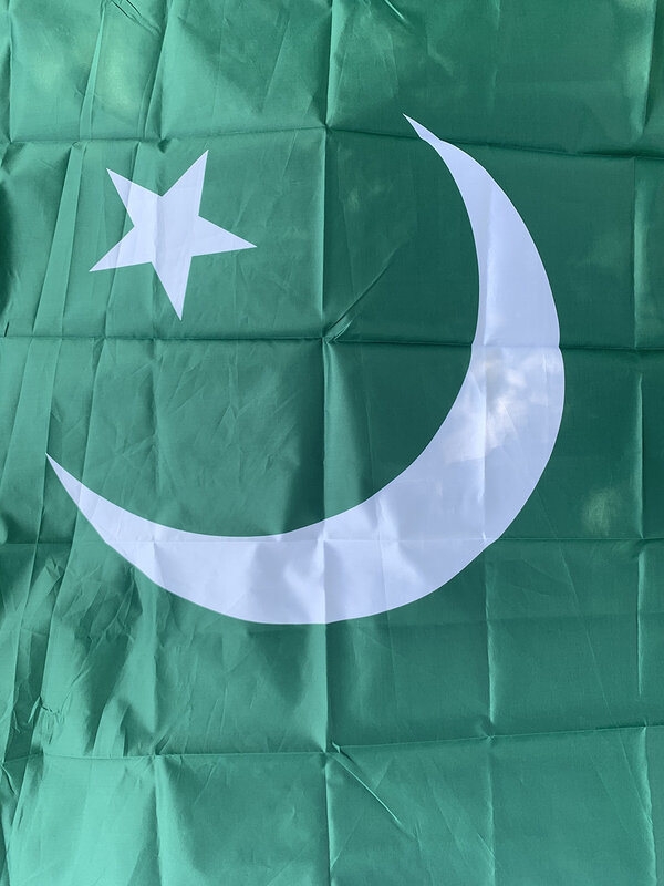 السماء العلم باكستان العلم 90x150 سنتيمتر البوليستر PK باك العلم لوازم الحفلات ديكور المنزل مزدوجة الوجهين الرايات لافتات احتفالية