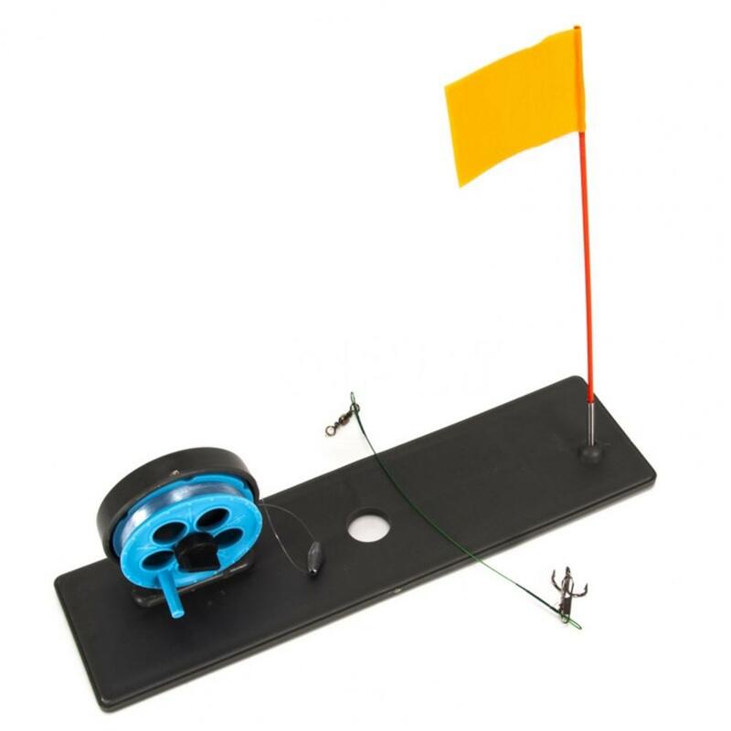 Plataforma de bandera de pesca, plataforma de rueda de bandera de pesca cuadrada, automática, ligera, para exteriores