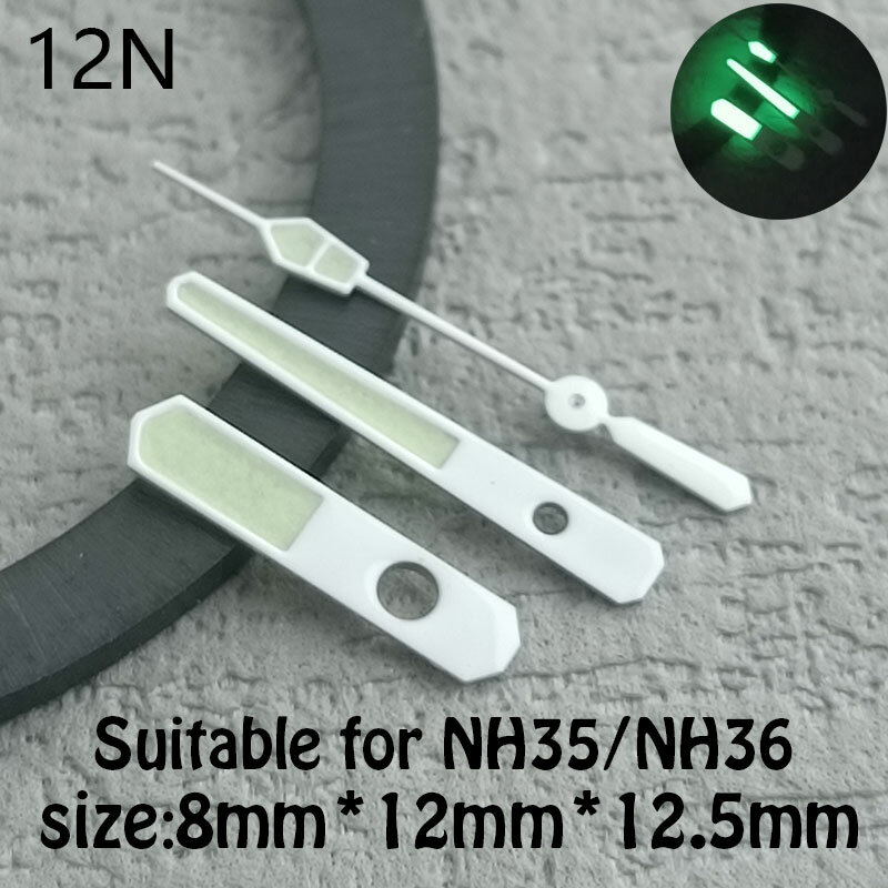 NH35 стрелки розовые золотые серебряные золотые черные часы стрелки для NH34 NH35 NH36 NH38 NH70 7S26 4R35 4R36 механизм зеленый светящийся