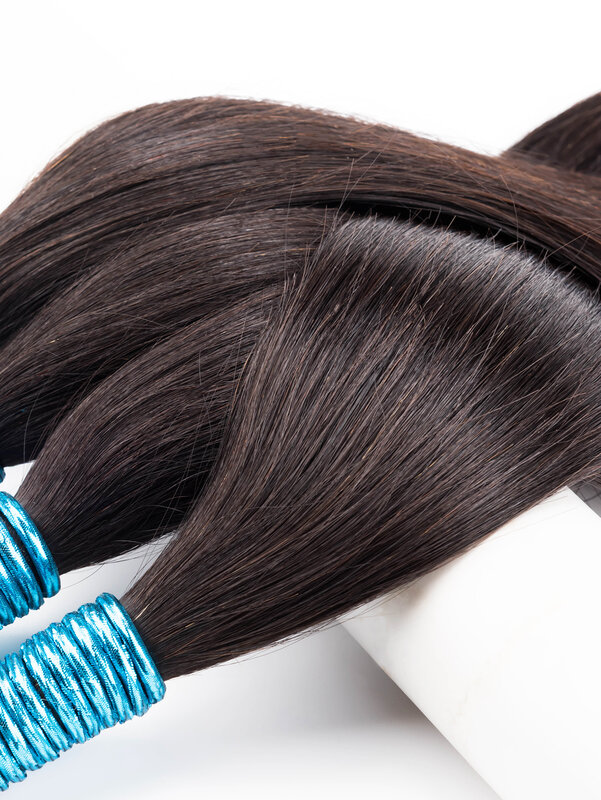 Bez wątku ludzkich włosów luzem naturalne nieprzetworzone indyjskie włosy sprzedawcy dziewiczych paczek 100% wiązki ludzkich włosów przedłużanie darmowa wysyłka