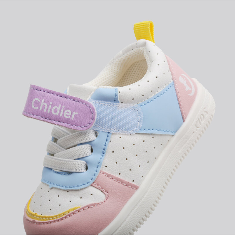 Scarpe da bambino in pelle microfibra per neonate scarpe da bambino in gomma antiscivolo con fondo morbido