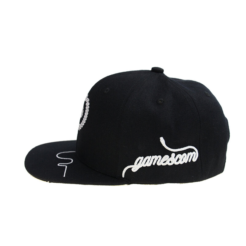 قبعة Snapback مُخصصة الهيب هوب ثلاثية الأبعاد 2D التطريز طباعة شعار مخصص تصميم البيسبول الكبار الاطفال قابل للتعديل قبعة قبعة شخصية