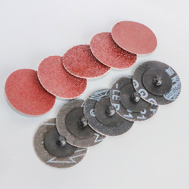 2 "50Mm Roll Lock R-Type Quick Change Discs Graan Schuren Disc Metalen Oppervlak Conditioning Die Grinder accessoires