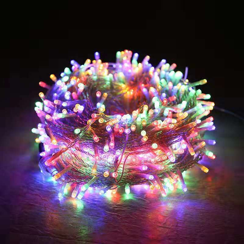 Guirnalda de luces Led de Navidad, 20M y 10M, 8 modos de luz de hadas para Glorieta de jardín, dormitorios, fiesta de boda, decoraciones navideñas