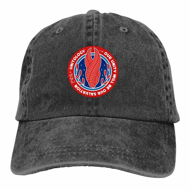 Pure Color Cowboy Hats Unitology Emblem Women's Hat Sun Visor Baseball Caps Dead Space Peaked Trucker Dad Hat