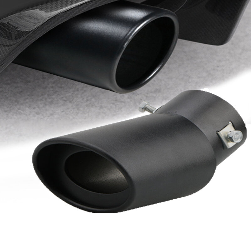 Tubo di punta del silenziatore di scarico dell'auto in acciaio inossidabile cromato universale per Mazda-Nissan-Ford-Kia-Chevrolet-Hyundai-Citroen-Volkswagen