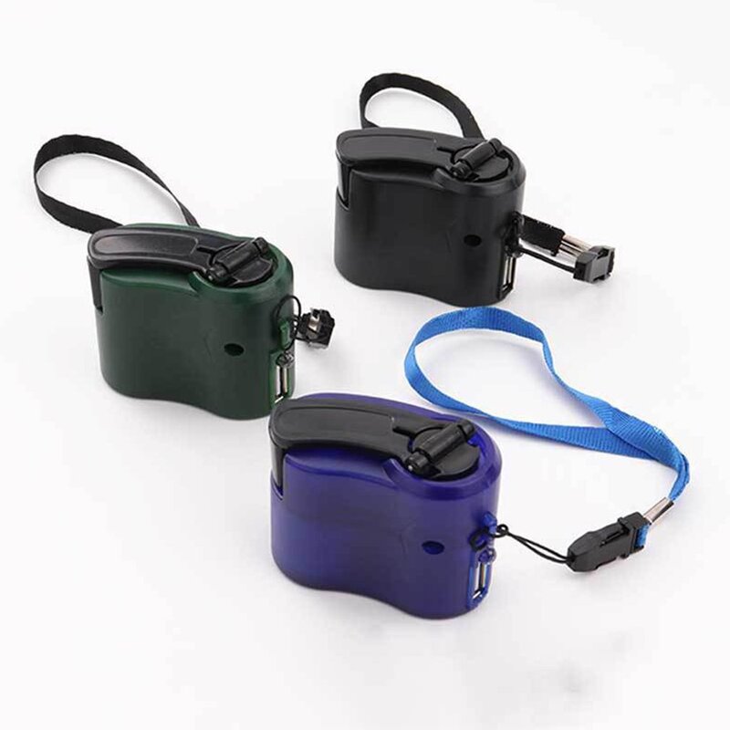 Hand-operated Emergency Charger USB Hand-operated Touring Car Charger Travel Manual Generator Outdoor Emergencys Charge