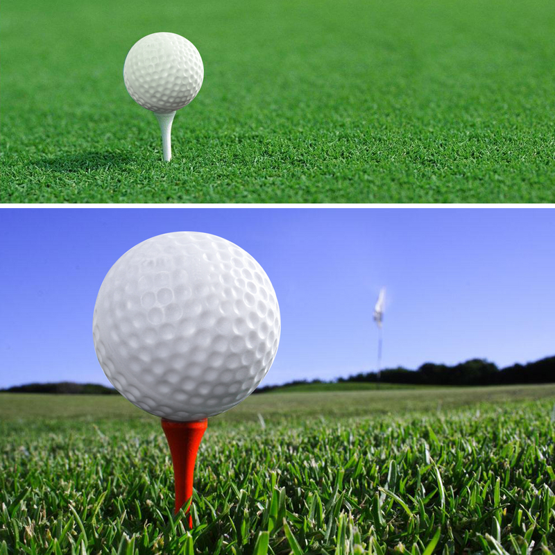 24 szt. Piłki golfowe Training Hollow Practice do treningu (białe)