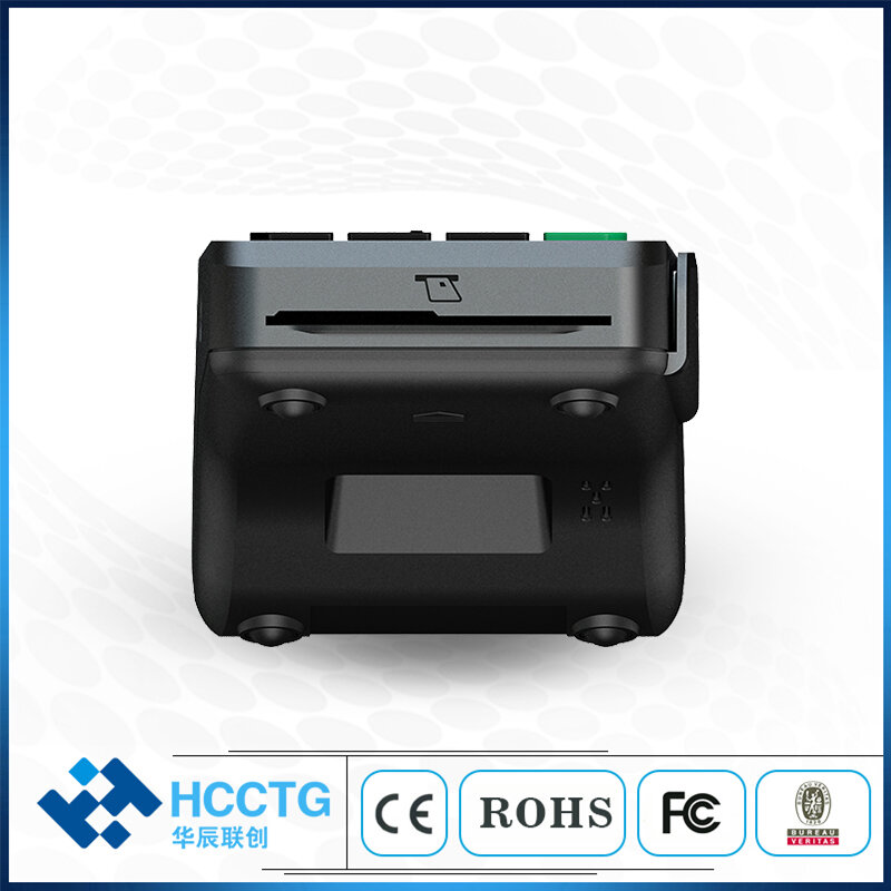 Máquina de tarjetas portátil para taxi, terminal linux pos con impresora de 58mm, Z60L, 512MB
