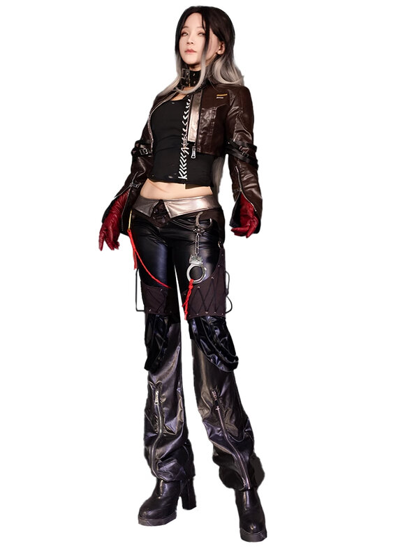 COS PRAnime Game Path to Nowhere Angel Handsome Halloween Carnival Py Cosplay Costume Set, InPorter